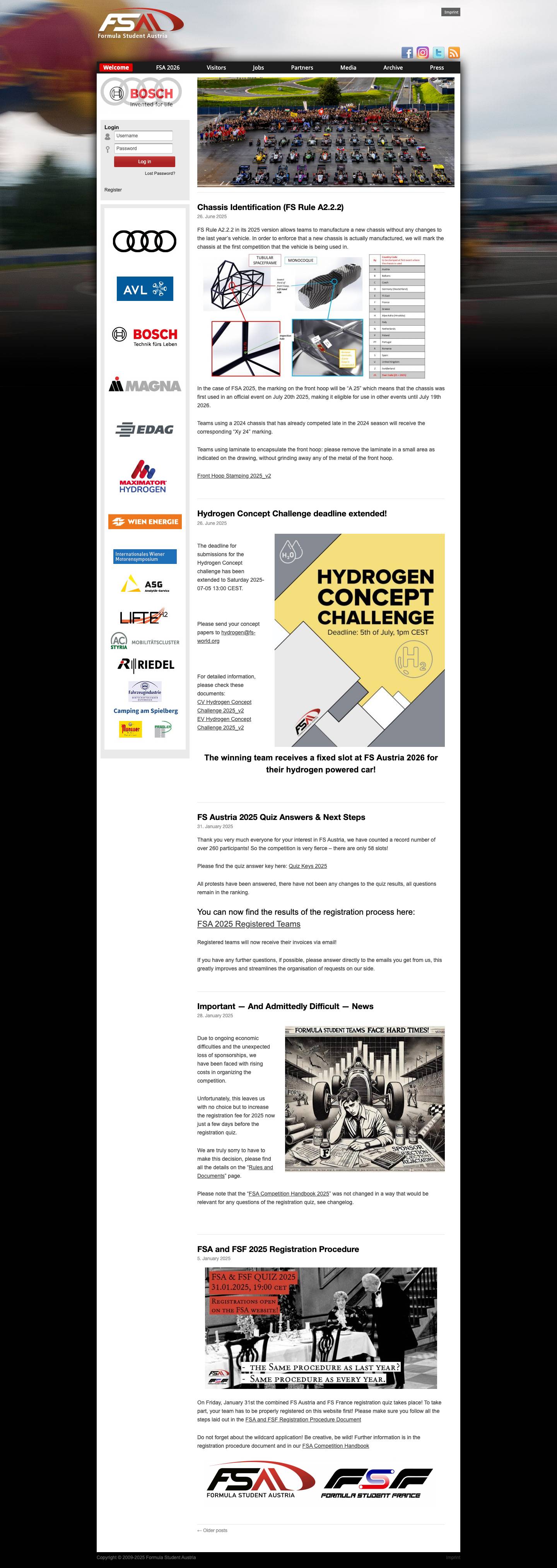 Formula Student Austria - Full Screenshot