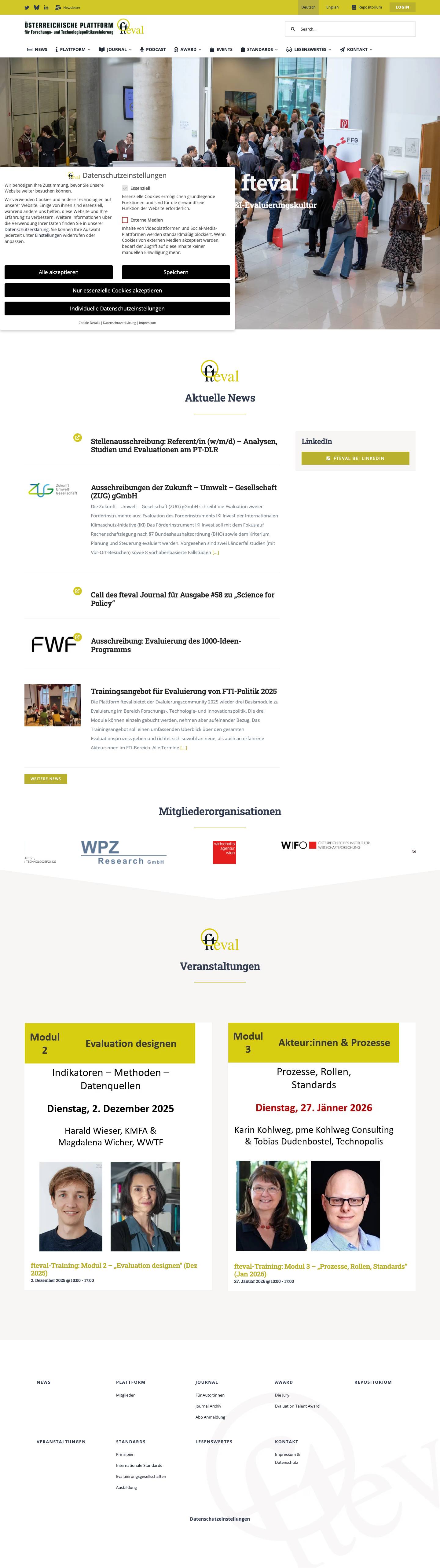 fteval Home - fteval - Full Screenshot