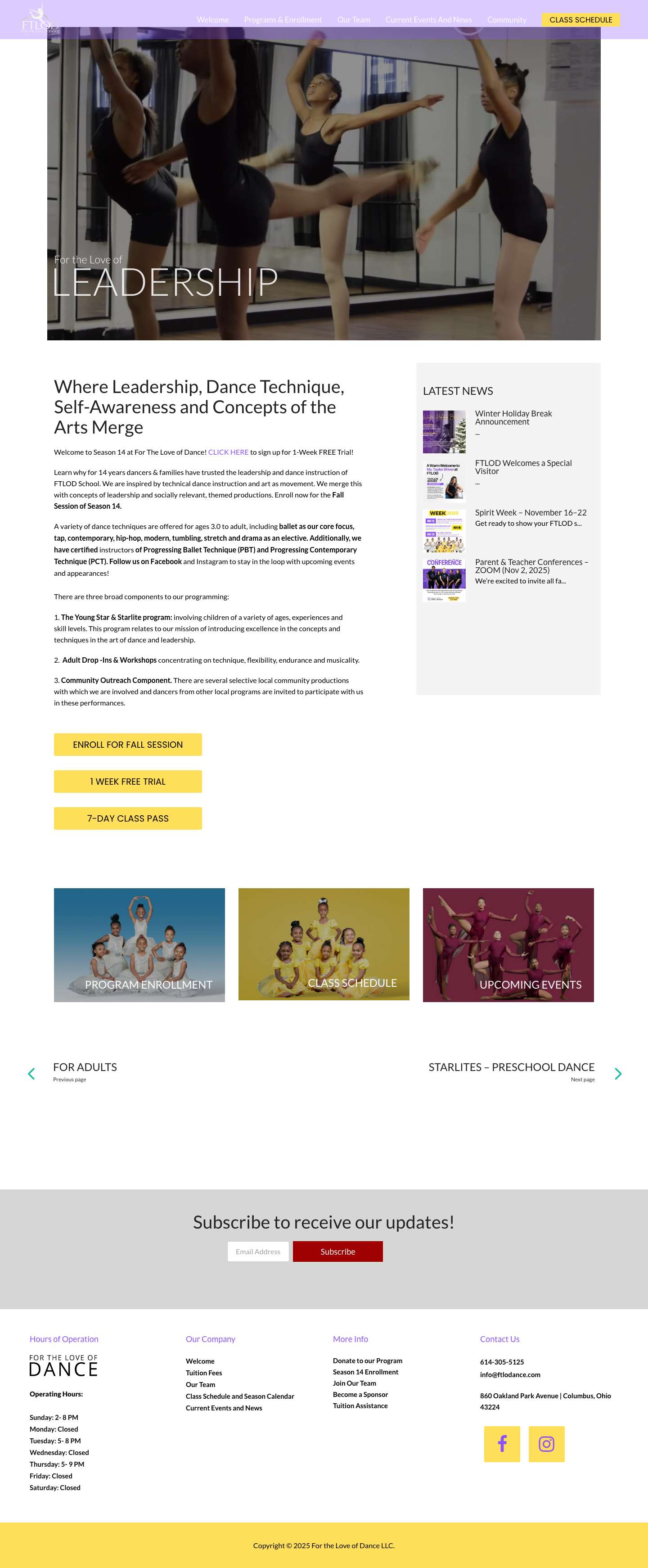 For the Love of Dance - For the Love of Dance School - Full Screenshot