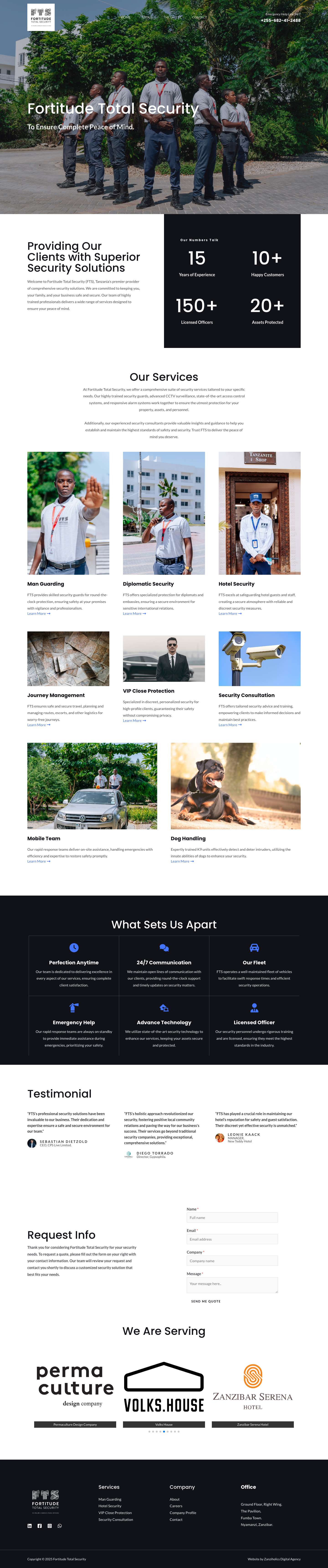 Fortitude Total Security – To Ensure Complete Peace of Mind - Full Screenshot