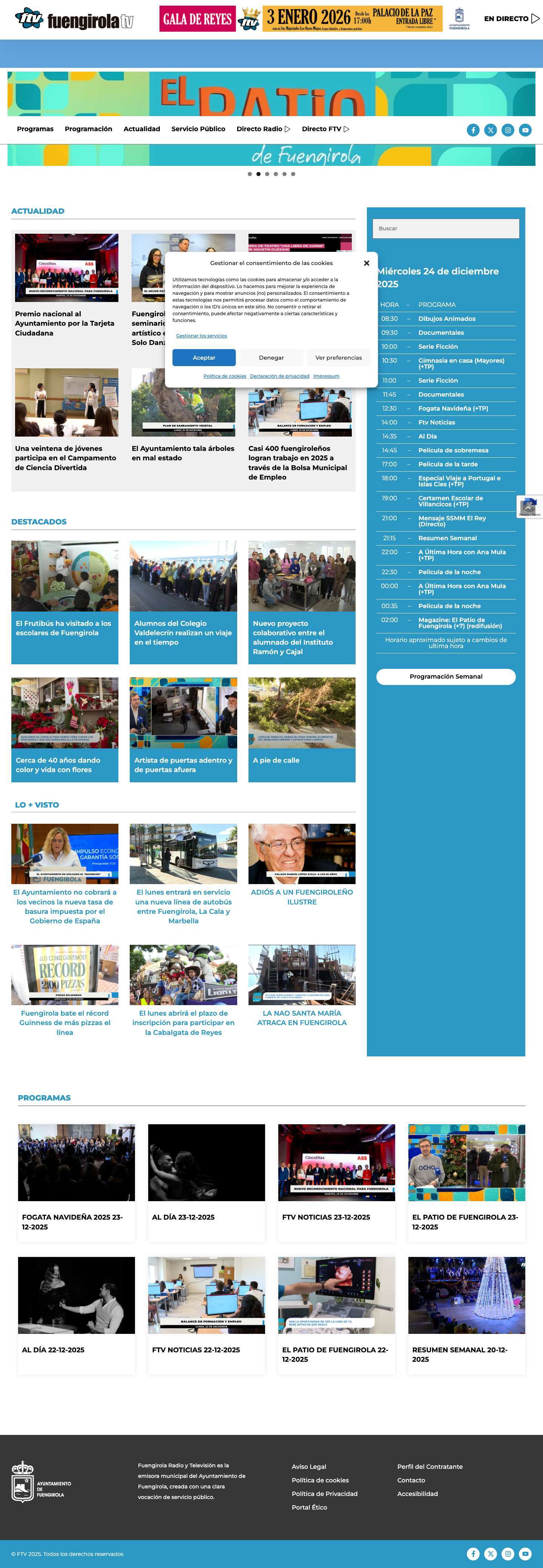 Inicio - Full Screenshot