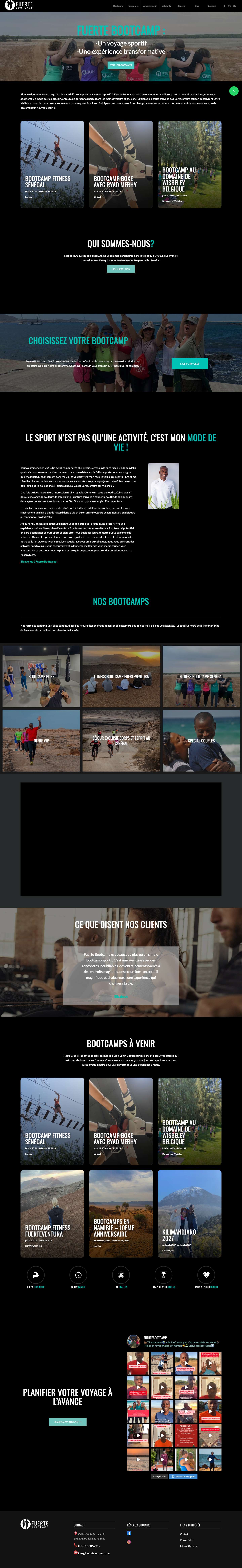 Fuertebootcamp – AMÉLIOREZ VOTRE NIVEAU SPORTIFPanierPrécédentSuivantPrécédentSuivantFaire défiler vers le haut - Full Screenshot