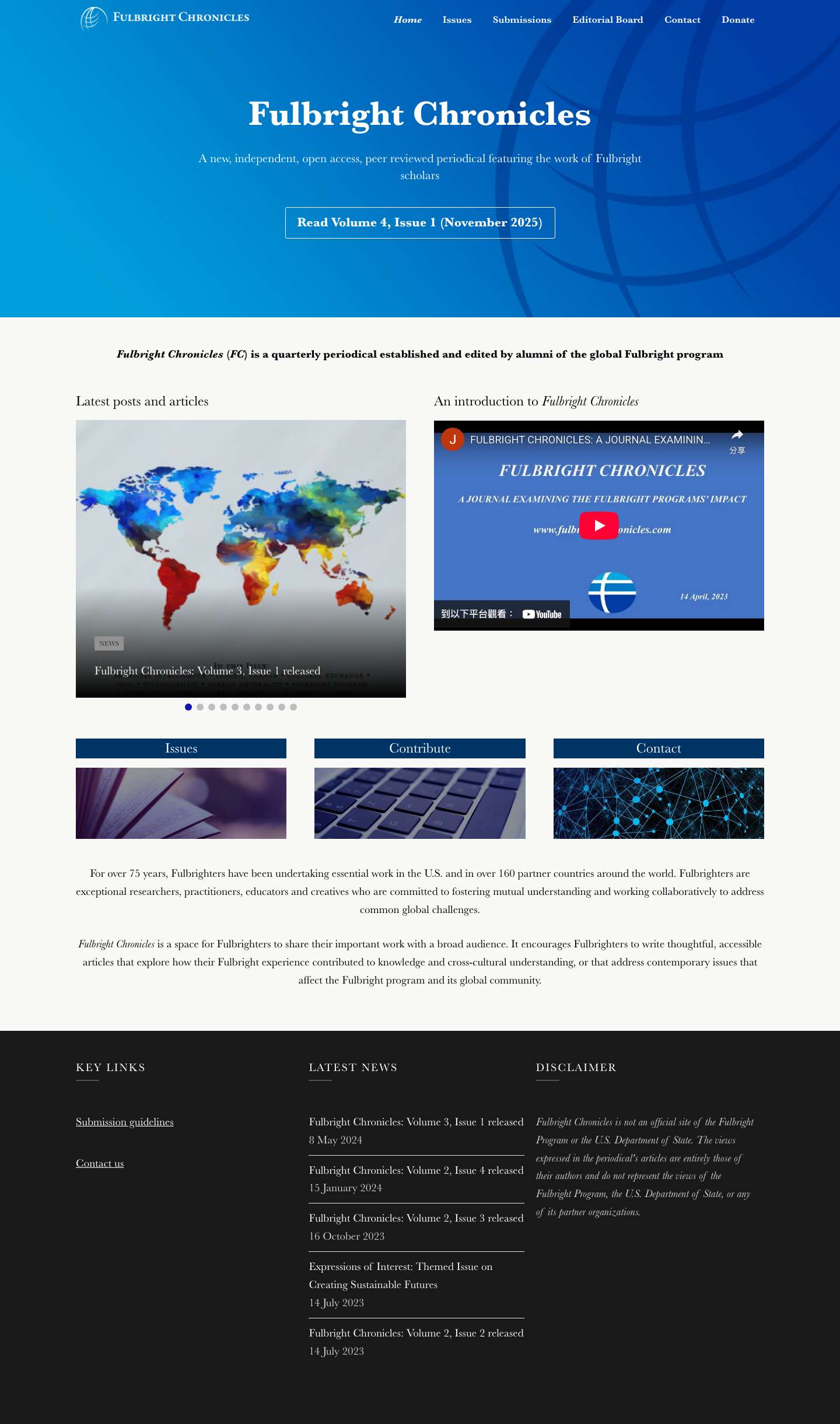 Fulbright Chronicles - Fulbright Chronicles - Full Screenshot