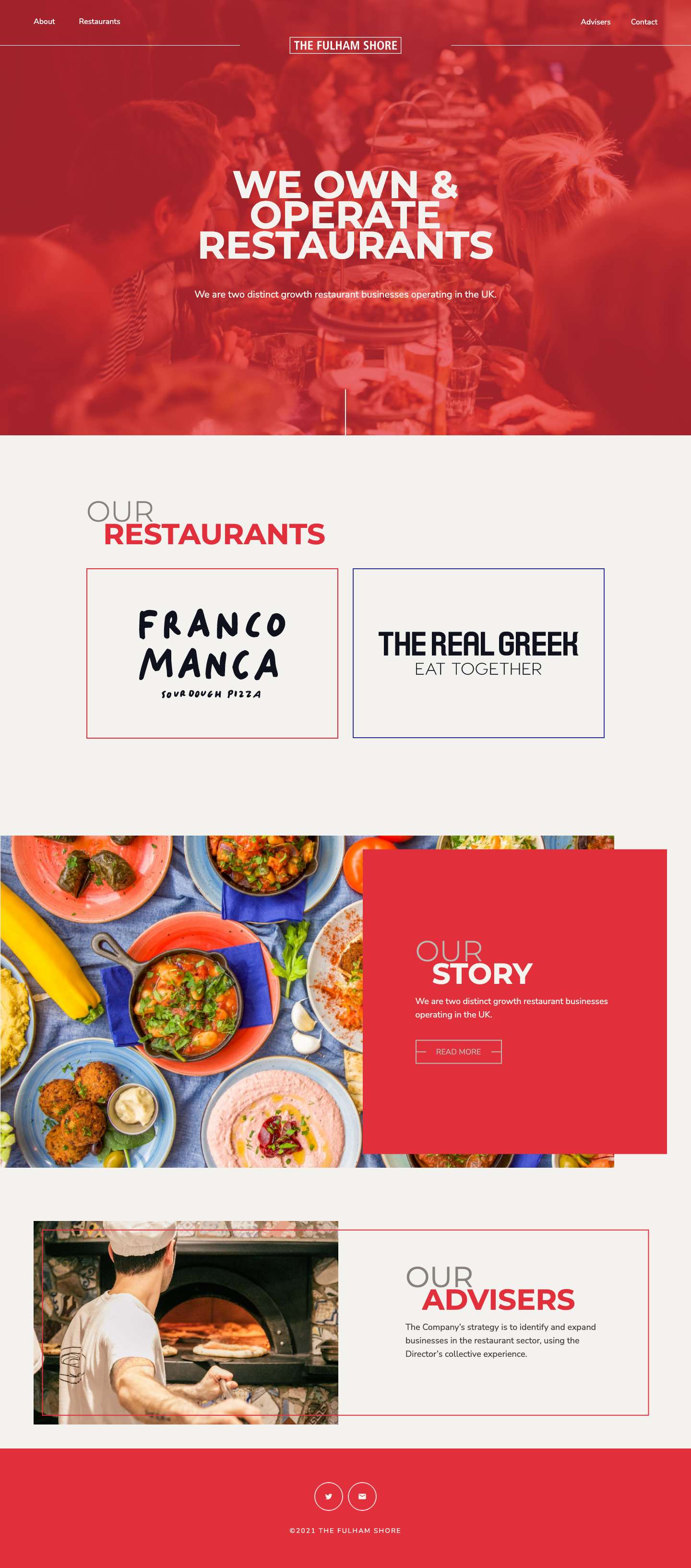 The Fulham Shore Plc - Full Screenshot