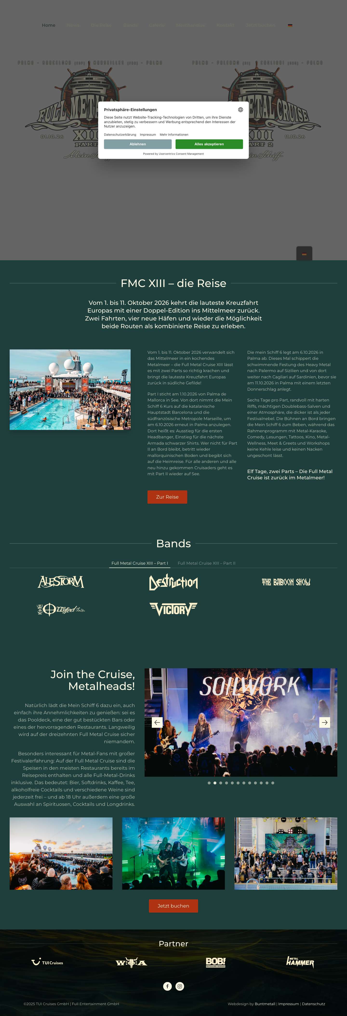 Home - FMC XIII - Full Screenshot