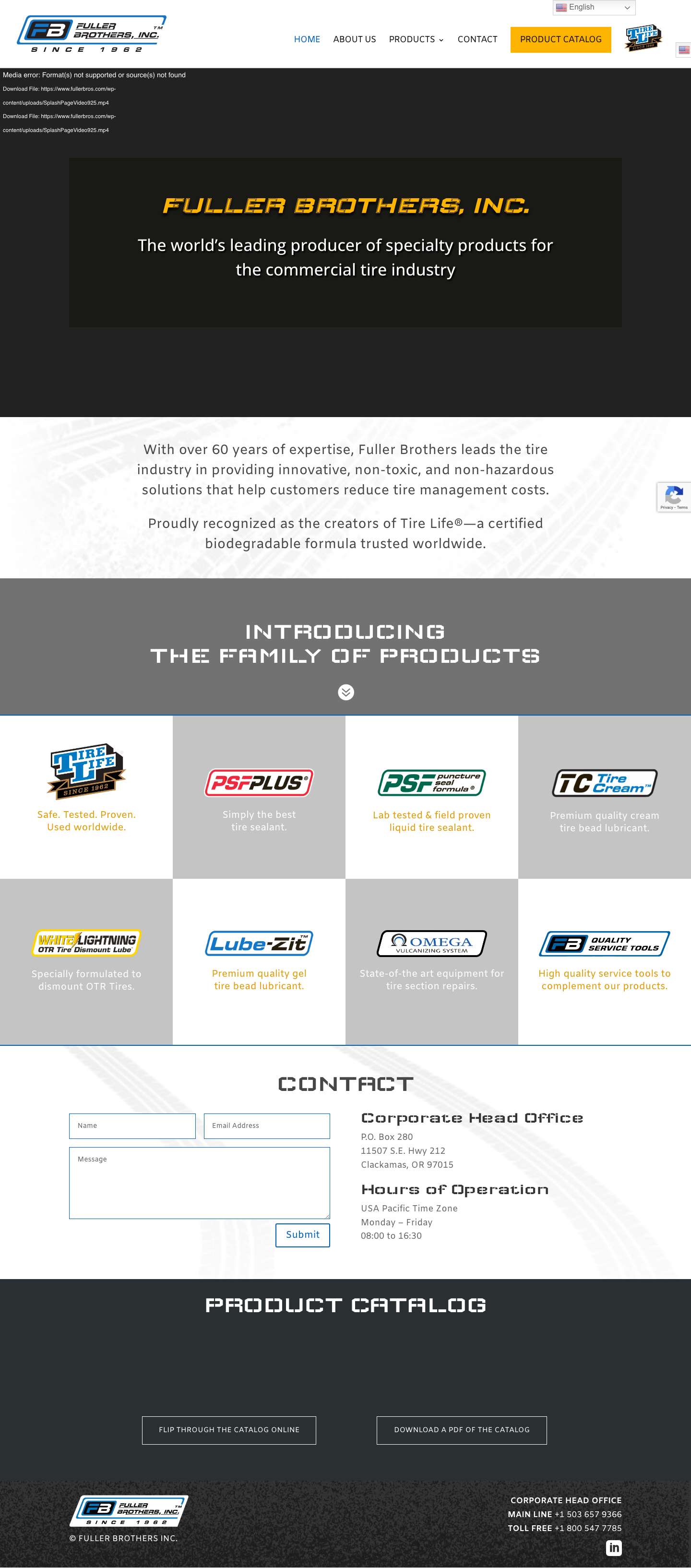 Fuller Brothers, Inc. Reducing Commercial Tire Management Costs - Full Screenshot