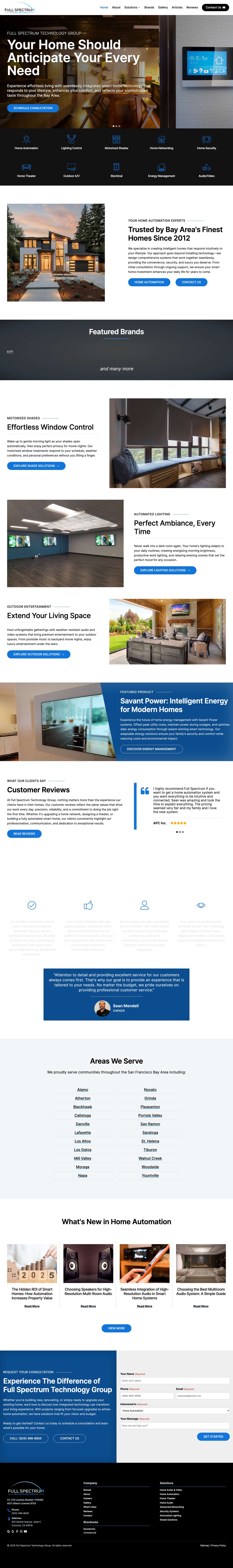 Full Spectrum Technology Groupstarmap-markerphonefacebookquote-leftyoutube-playinstagramgoogleyelpeyeuserthumbs-uparrow-rightcheckmark-circlejalousiehome-cinematelevisionvideo-projectorcyber-securityintegrateddomoticsspotlightbatteryfuse-box - Full Screenshot