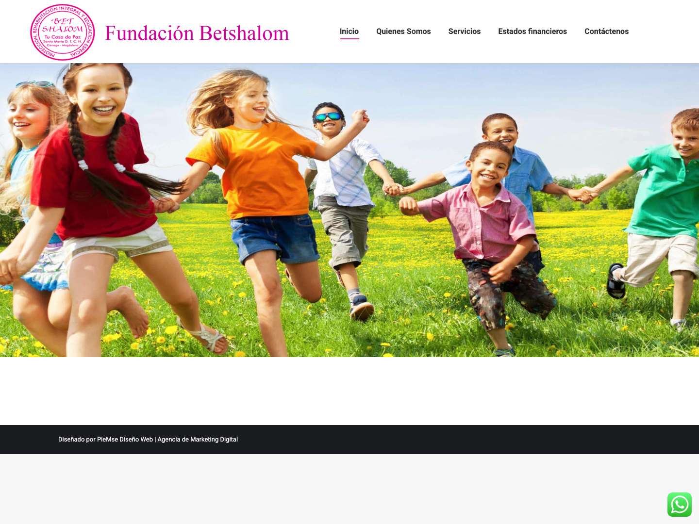 fundacion betshalom - Full Screenshot
