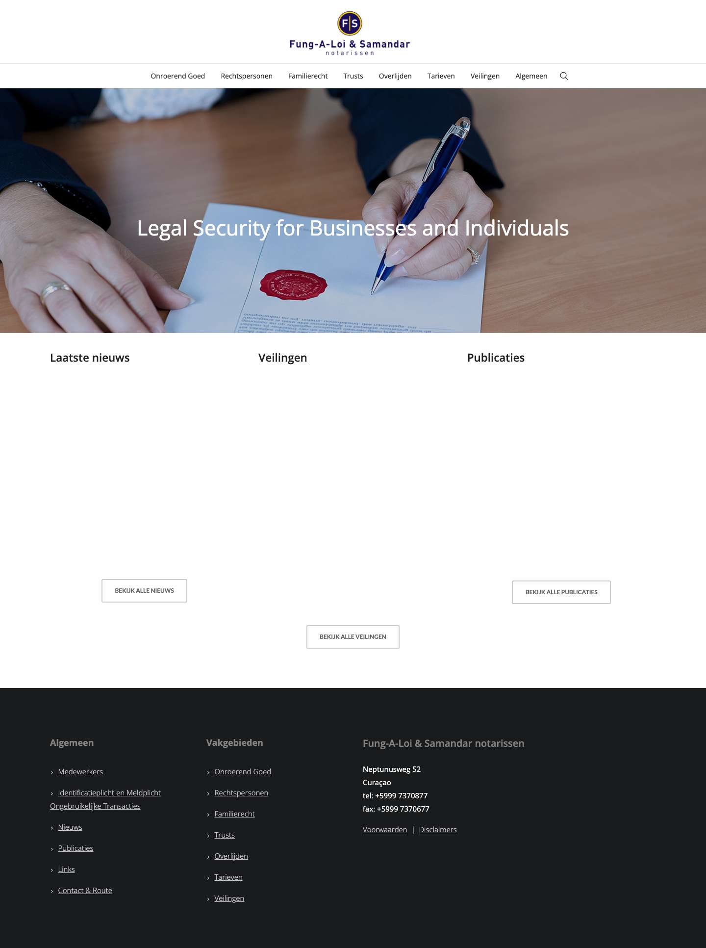 Fung-A-Loi & Samandar Notarissen - Full Screenshot