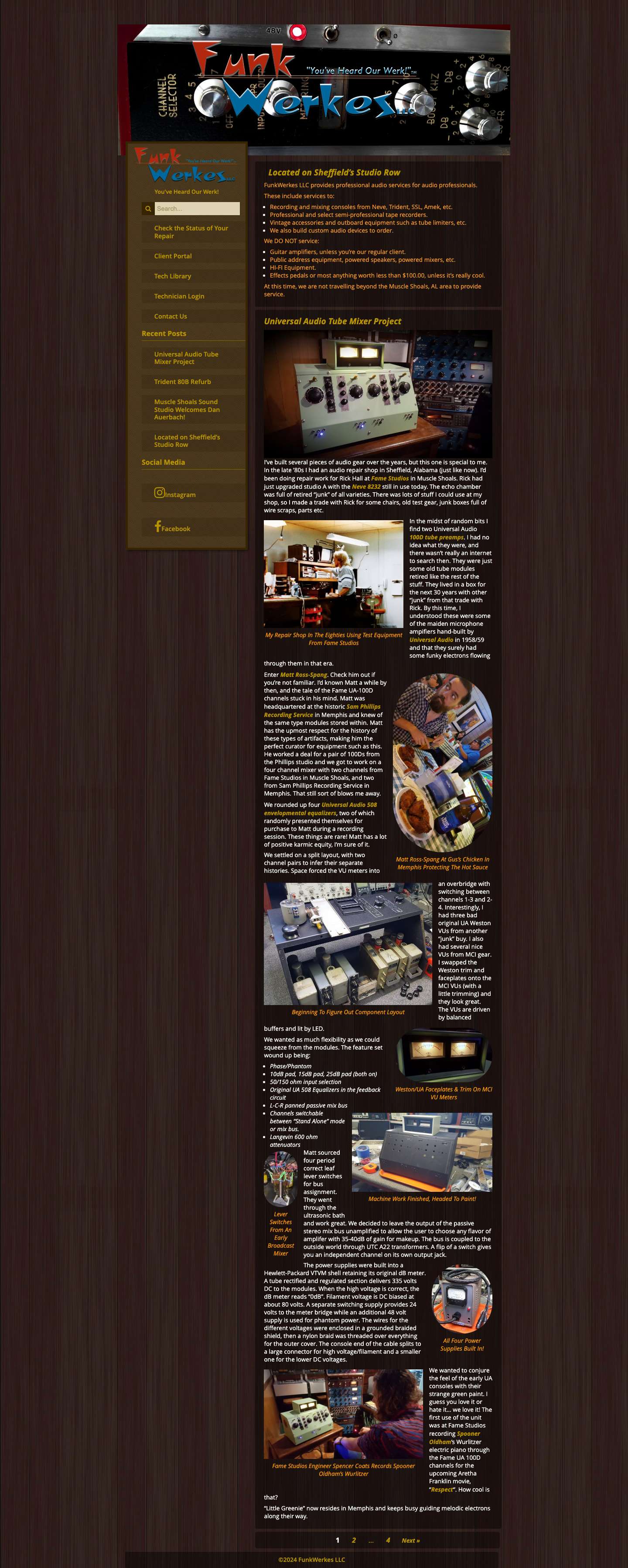 FunkWerkes LLC – You've Heard Our Werk! - Full Screenshot