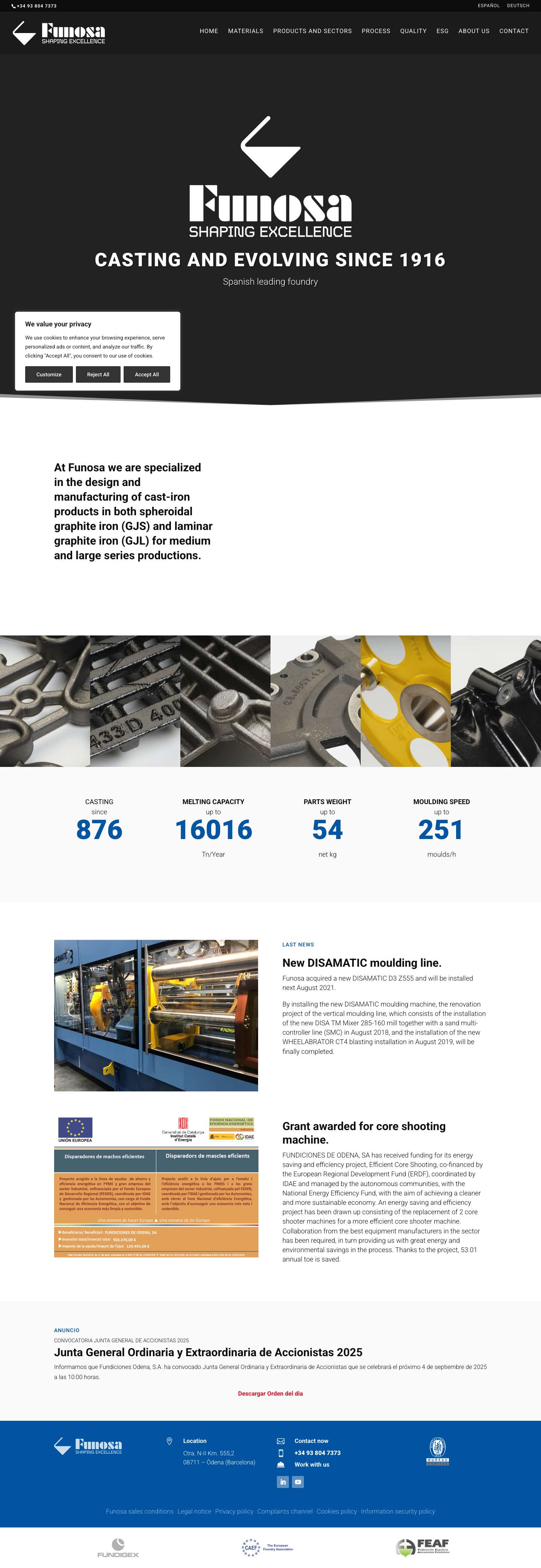 Home - Funosa - Full Screenshot