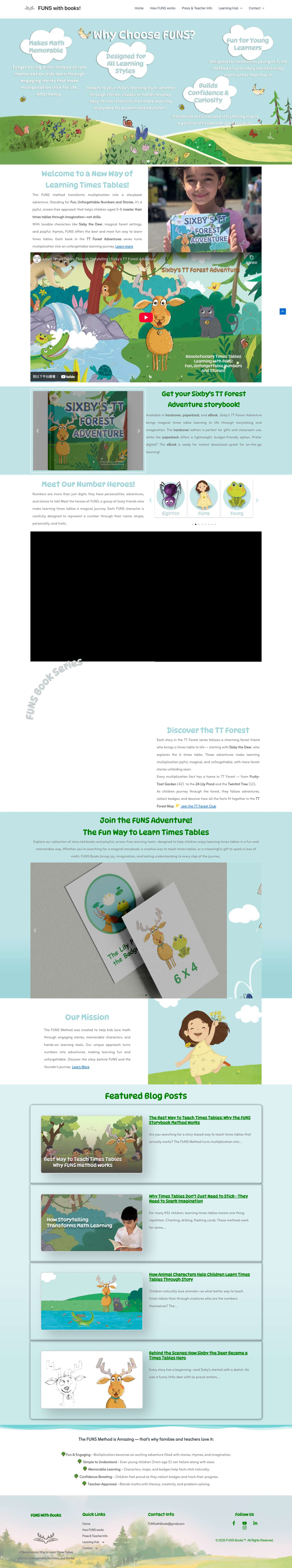 TT Forest Adventures: Learn Times Tables with FUN Storybooks - Full Screenshot