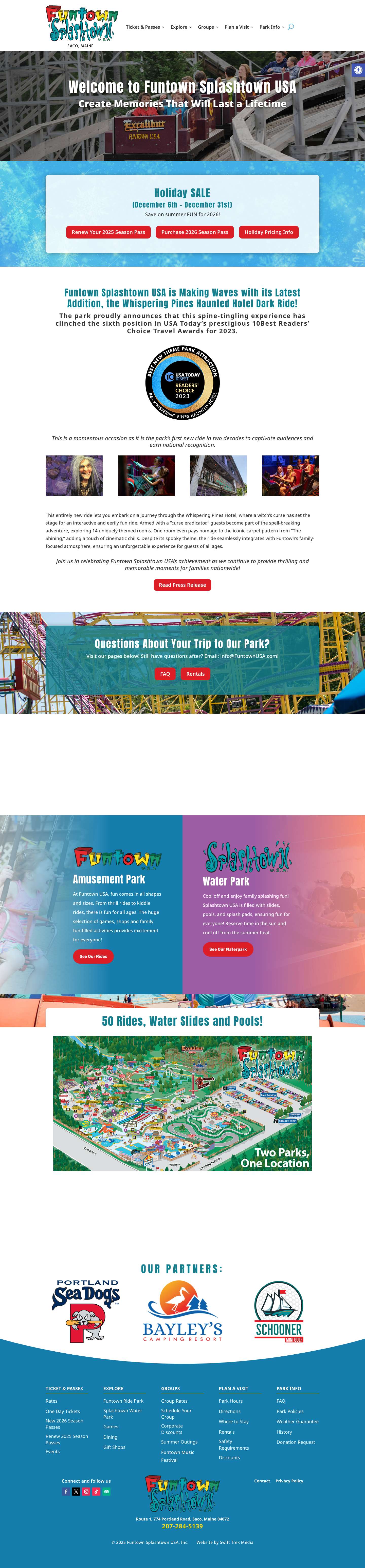 Home - Funtown Splashtown USAAccessibility ToolsIncrease TextDecrease TextGrayscaleHigh ContrastNegative ContrastLight BackgroundLinks UnderlineReadable FontReset - Full Screenshot