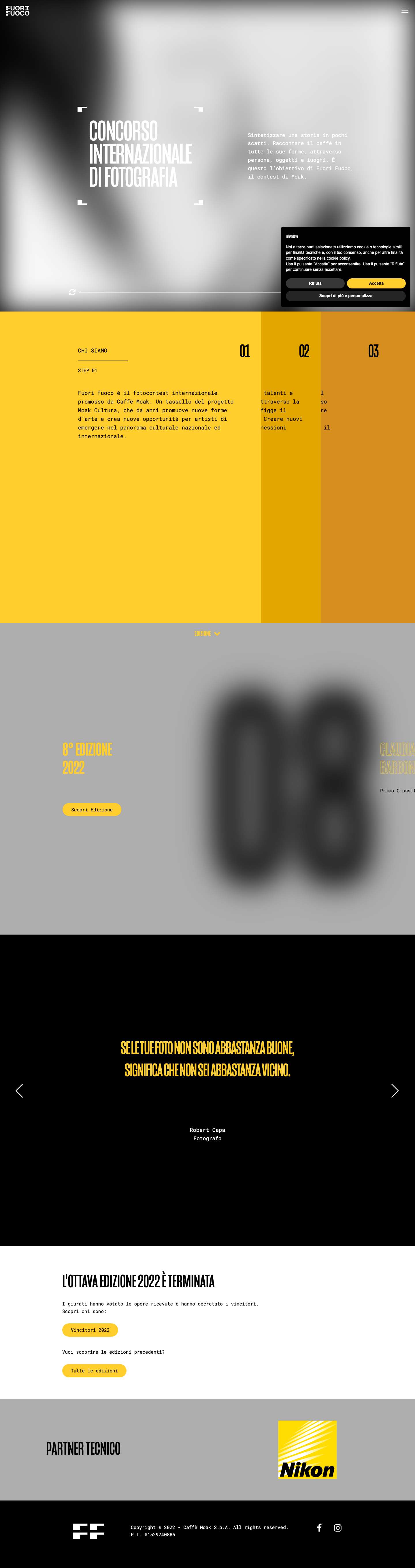 Fuori Fuoco - INTERNATIONAL PHOTO CONTESTrefreshchevron-downfacebookinstagramcrossmenuchevron-leftchevron-right - Full Screenshot