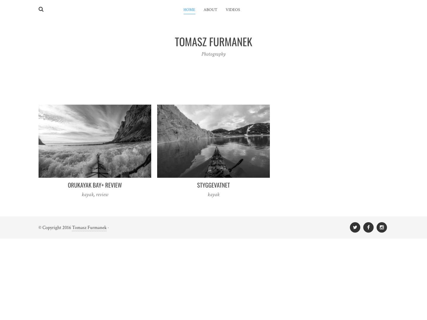 Tomasz Furmanek – Photography - Full Screenshot