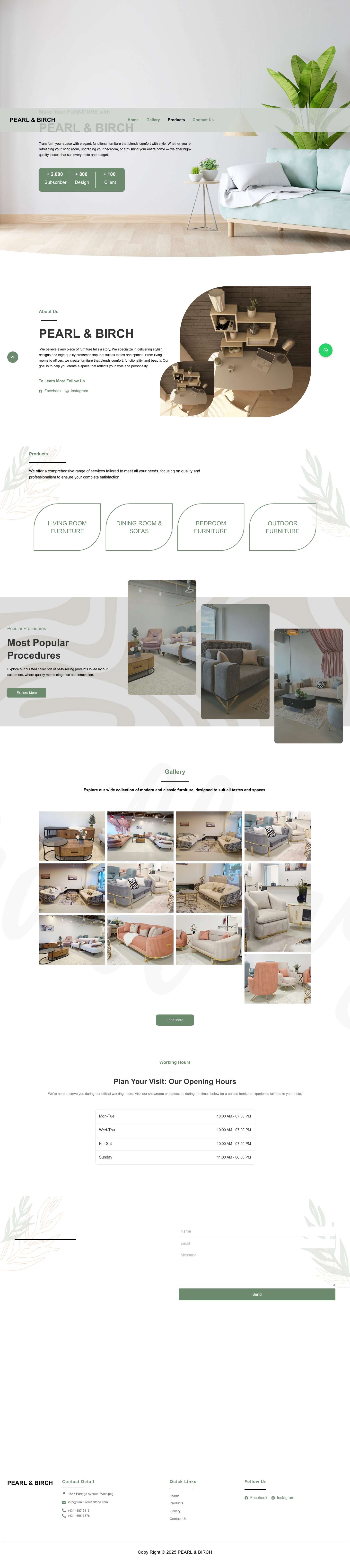 PEARL & BIRCH – PEARL & BIRCH - Full Screenshot