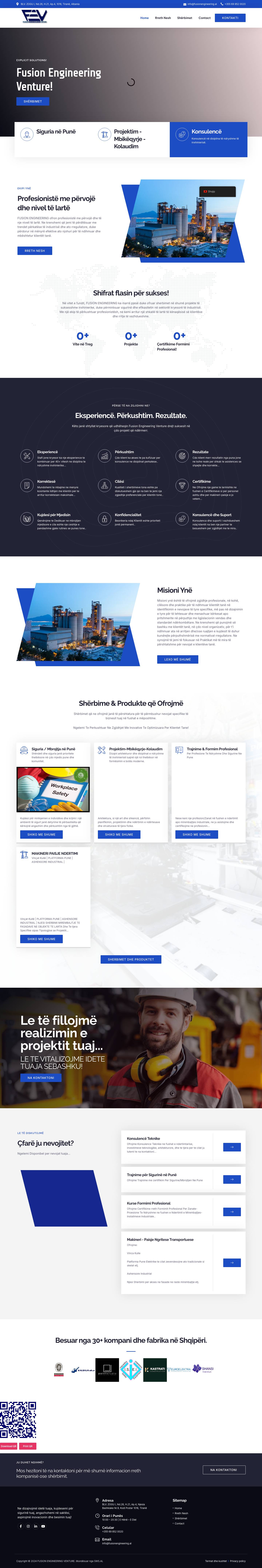 Home - FUSION ENGINEERING VENTURE - Full Screenshot