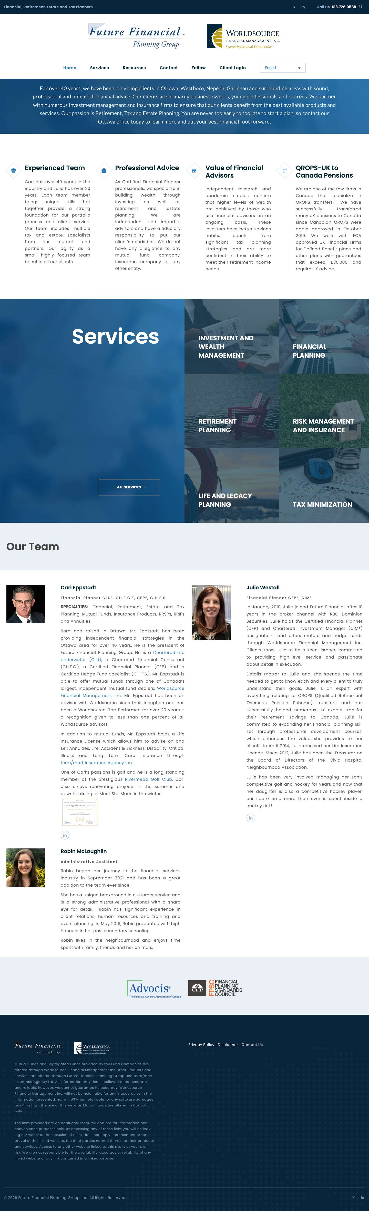 Future Financial Planning Group - Full Screenshot