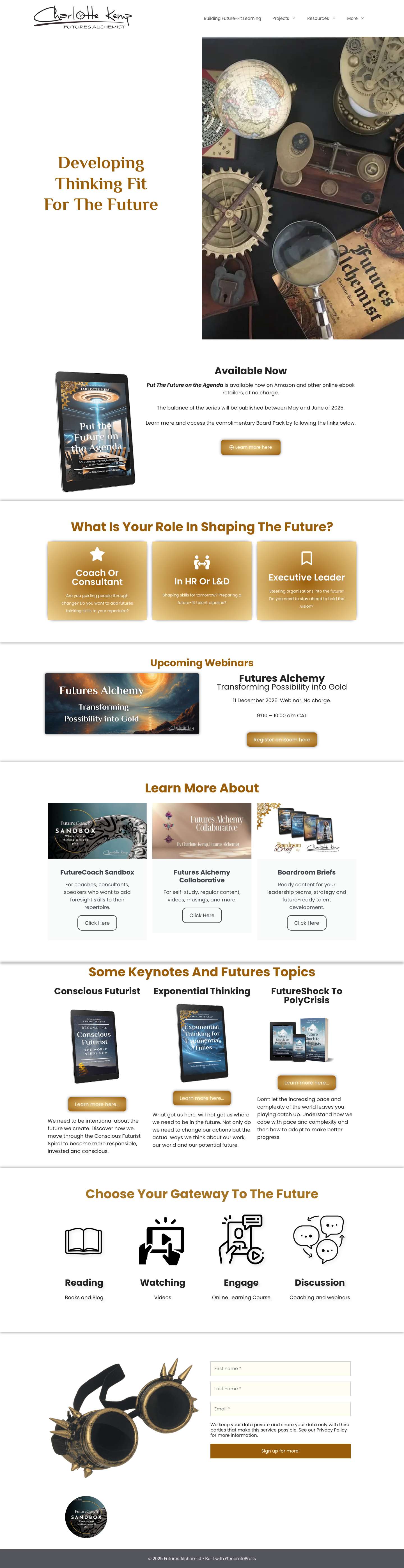 Expedition to the Future | Futures Alchemist - Full Screenshot