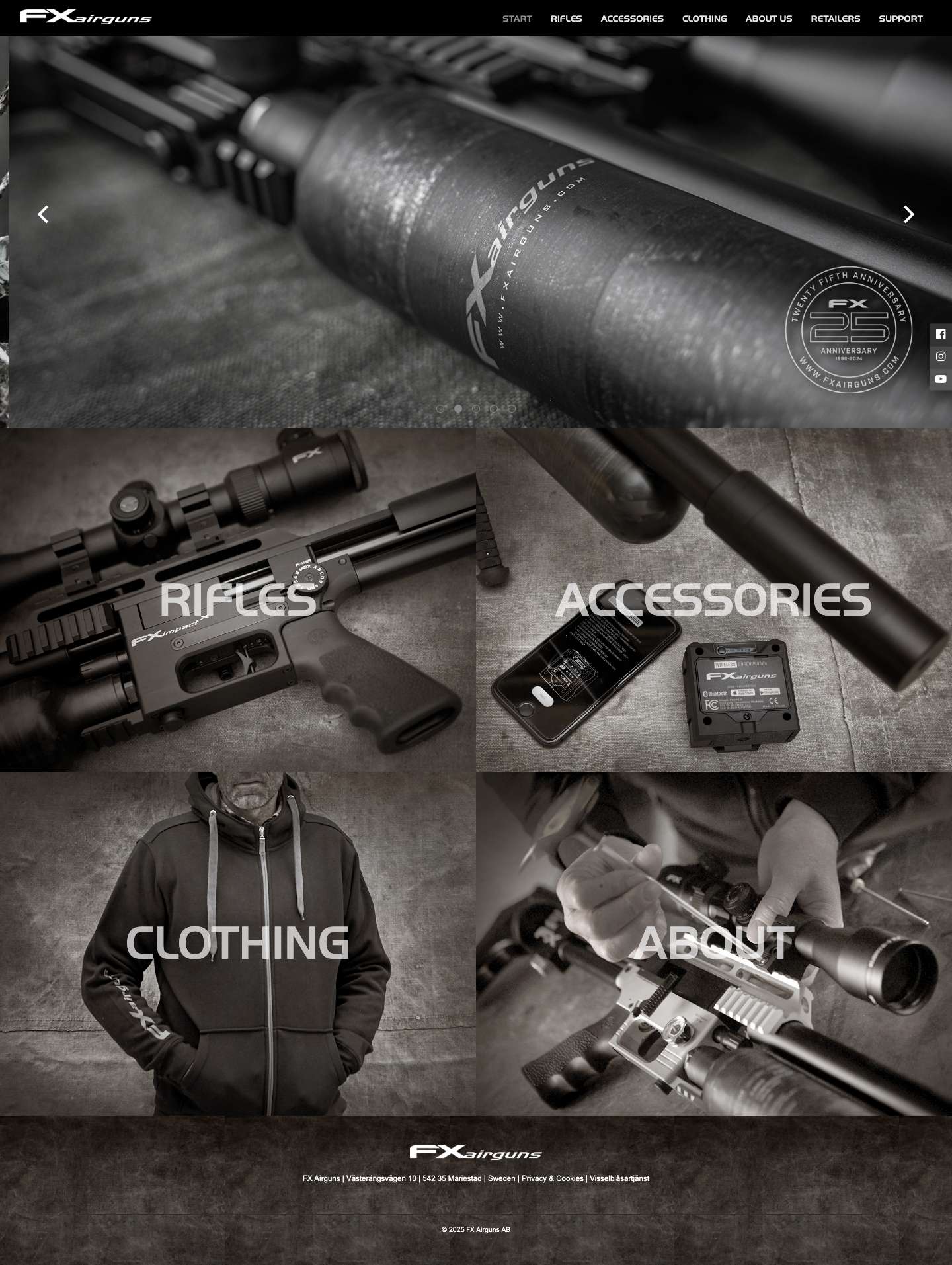 Start - FX Airguns - Full Screenshot