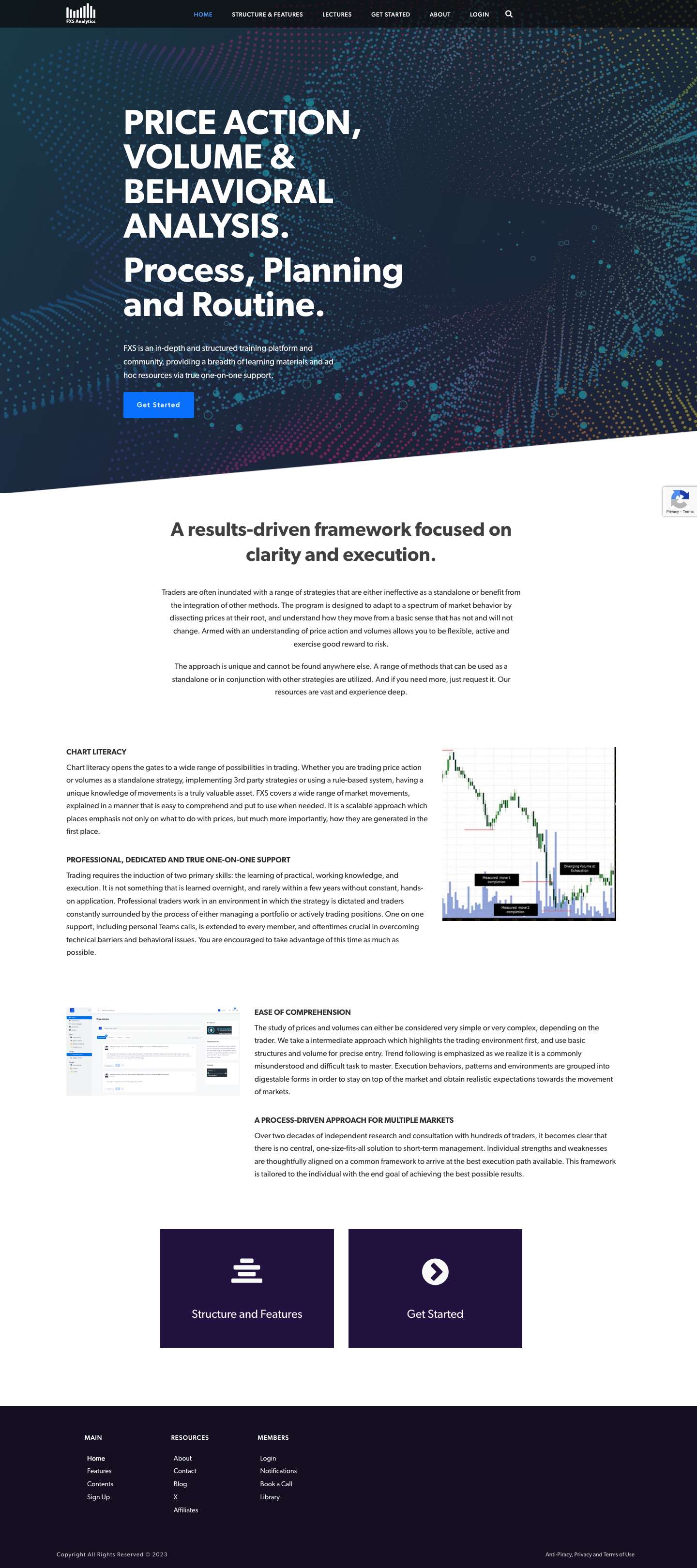 FXS Analytics: Price Action Trading Course by Prop Trading Professionals - FXSAnalytics - Full Screenshot