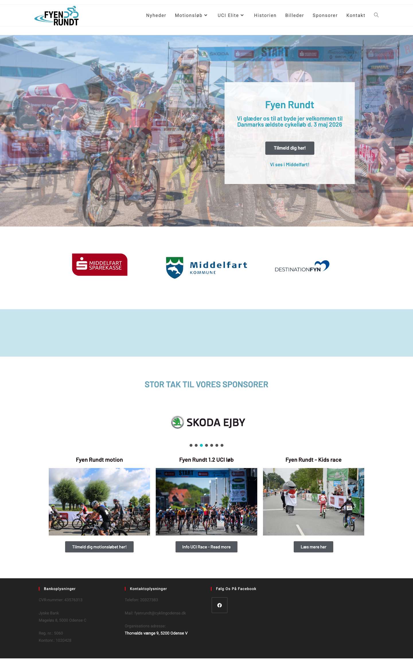 Fyen Rundt – Danmarks ældste cykelløb! - Full Screenshot