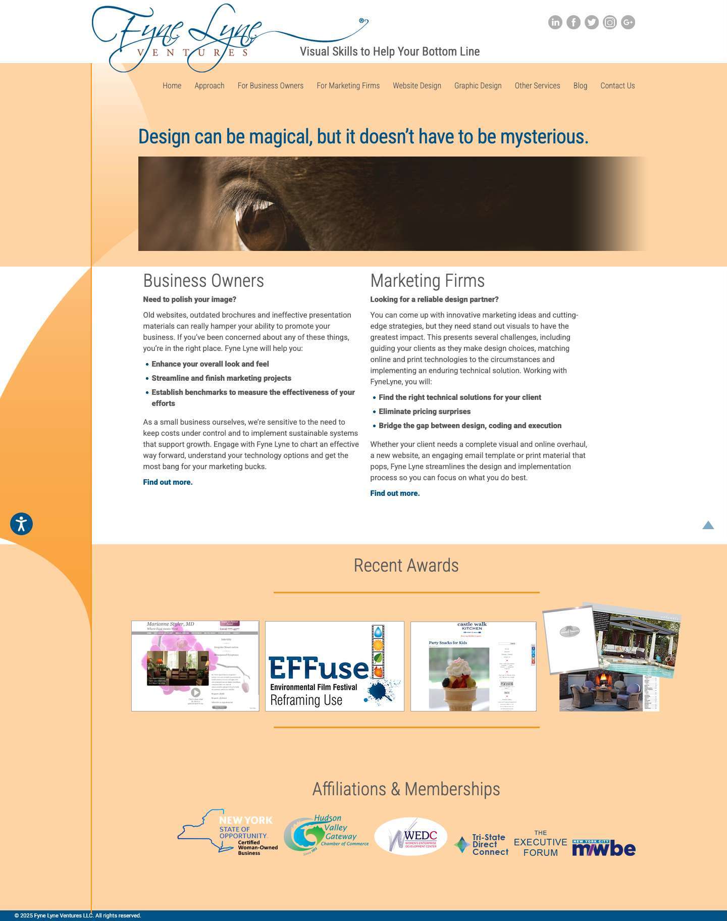 Website Design & Graphic Design | Westchester & NYC Metro Area - Full Screenshot
