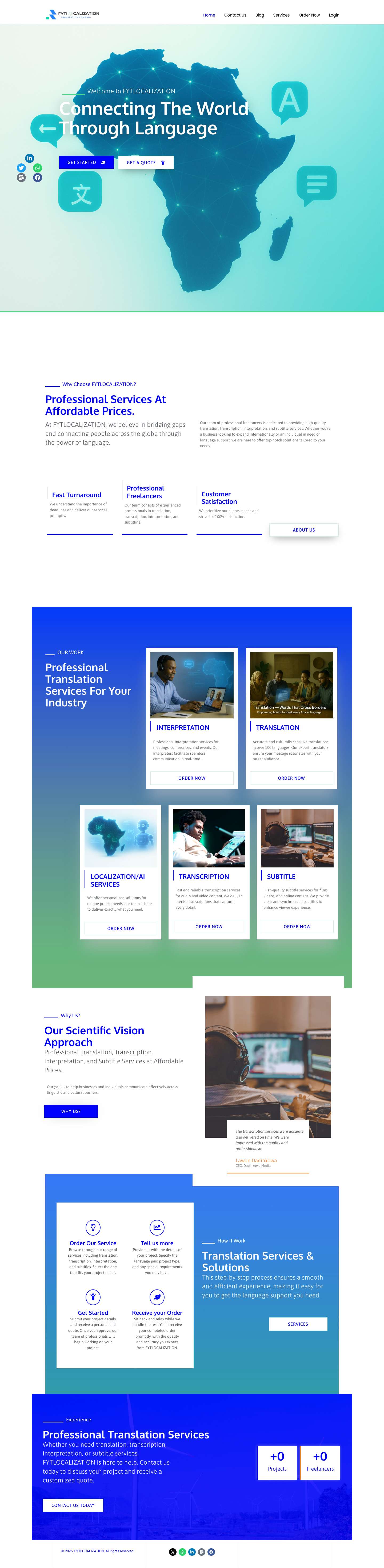 Home - - Full Screenshot