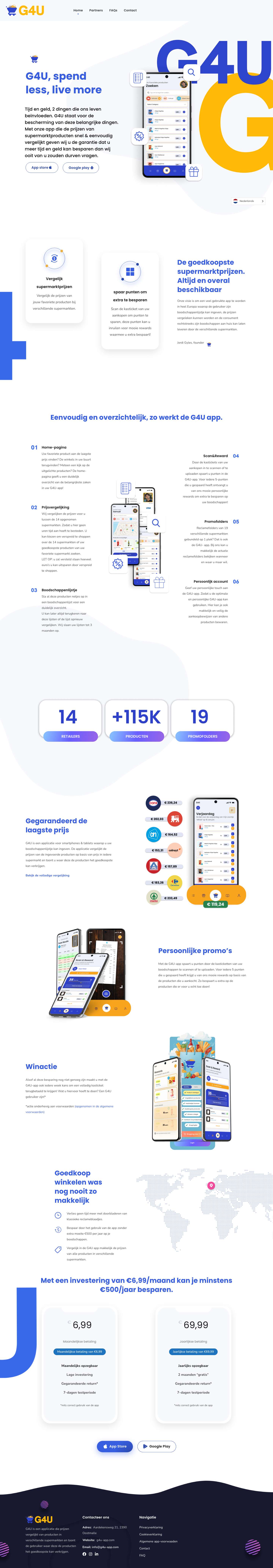 Home - G4U - Full Screenshot