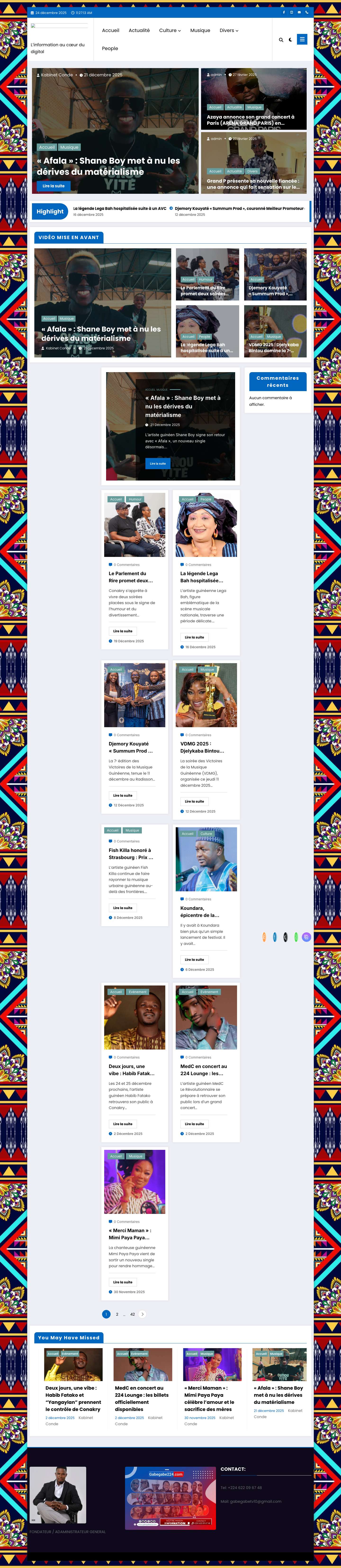 - L’information au cœur du digital - Full Screenshot