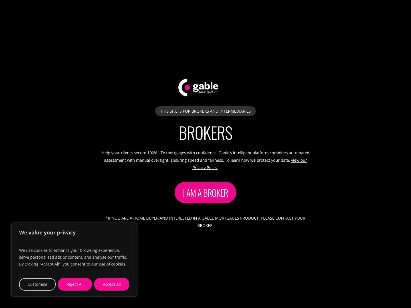 Gable Mortgages – Innovative Mortgage Solutions for First-Time Buyers & Homeowners - Full Screenshot