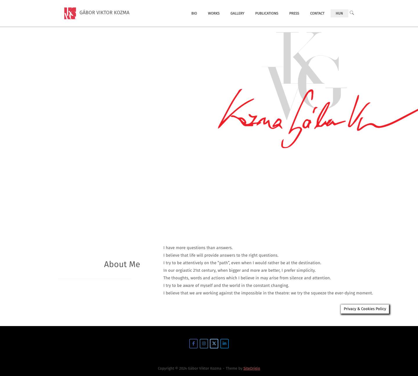 Gábor Viktor Kozma - Full Screenshot