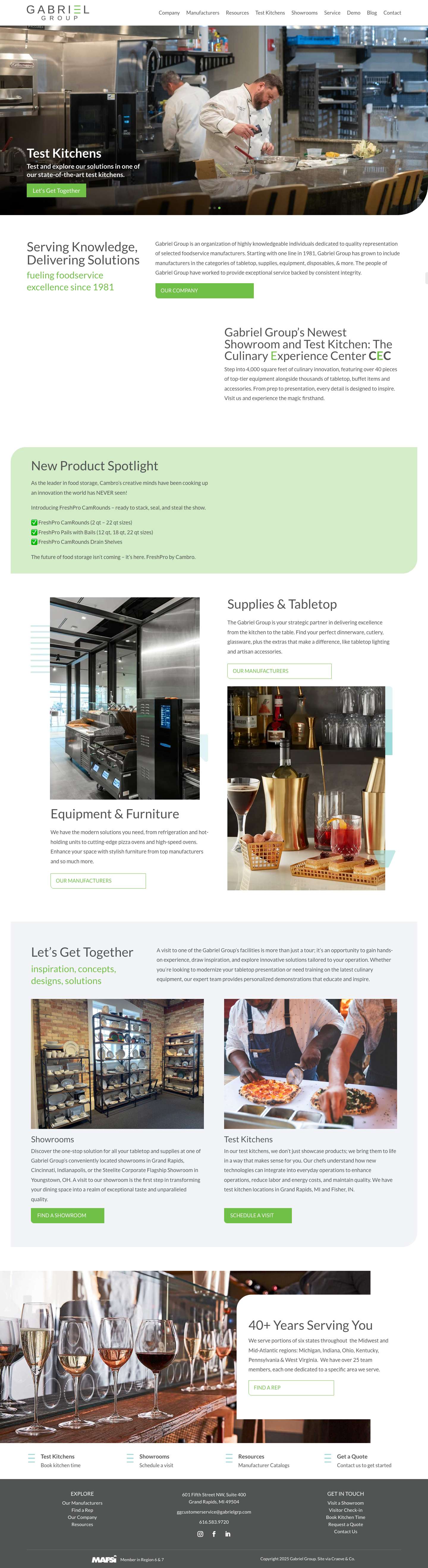 Home - Gabriel Group - Full Screenshot