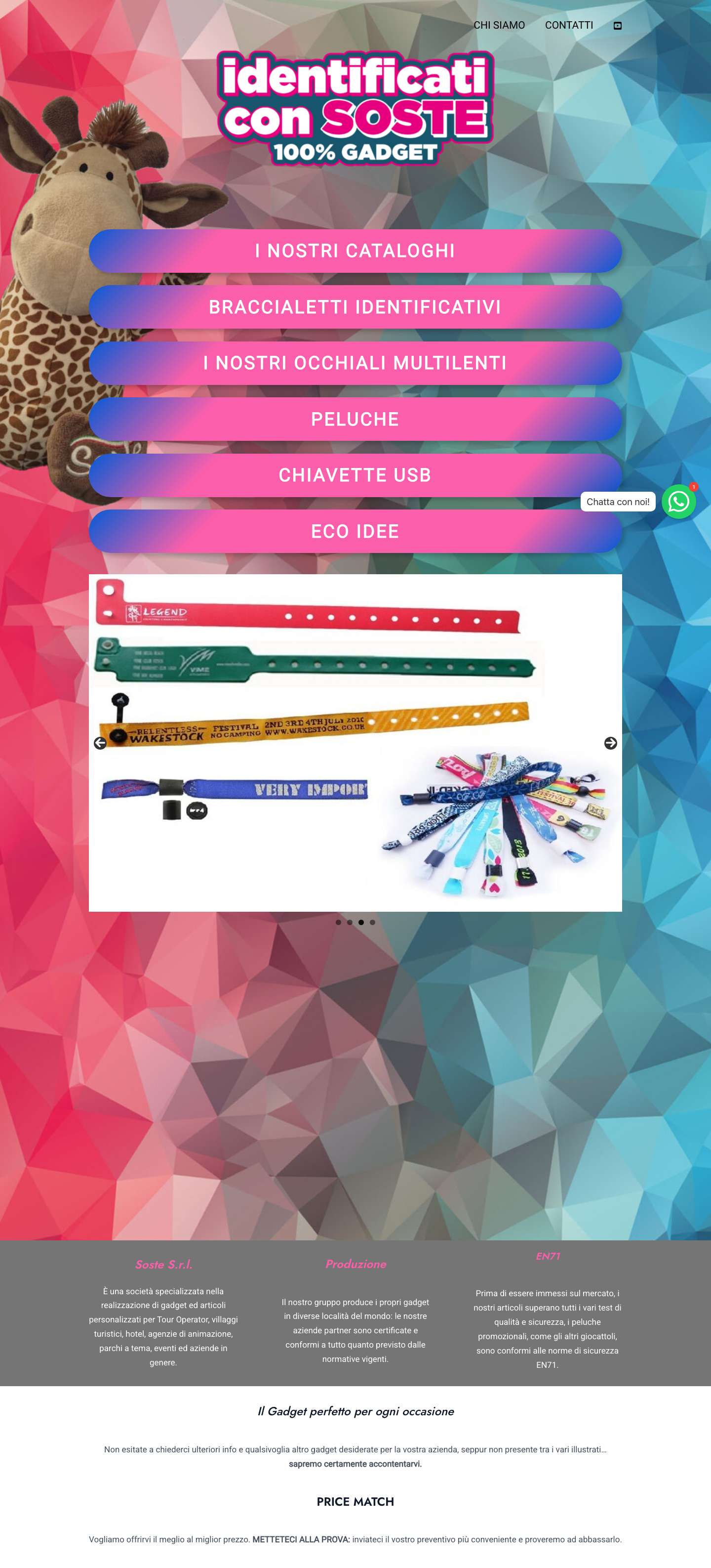 GADGET SOSTE - Full Screenshot