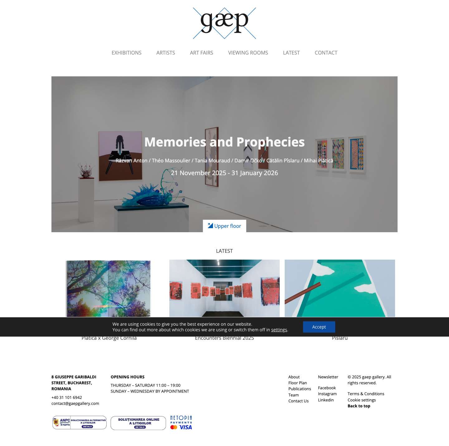 Home - gaep gallery - Full Screenshot