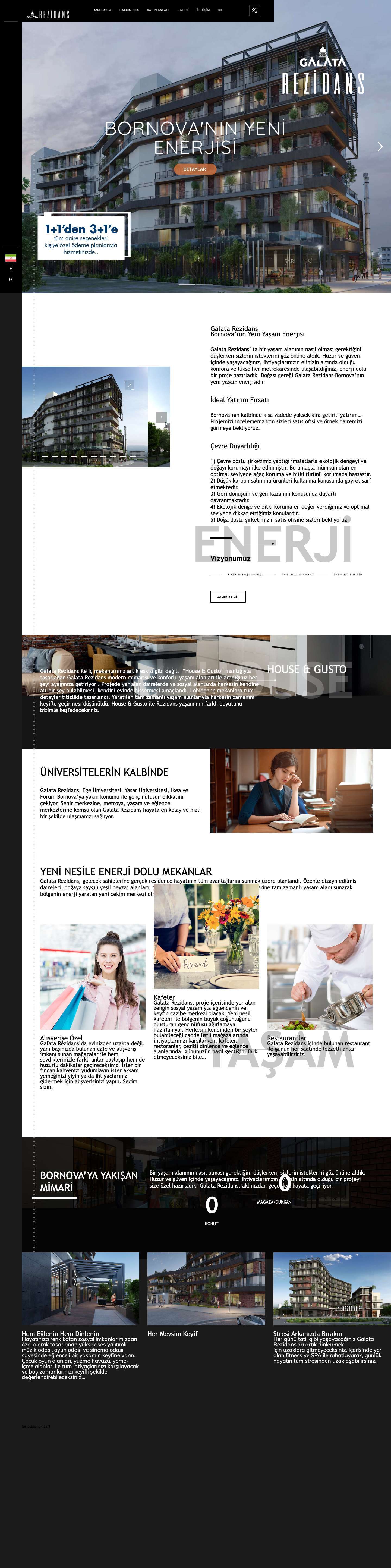 Galata Rezidans - Full Screenshot