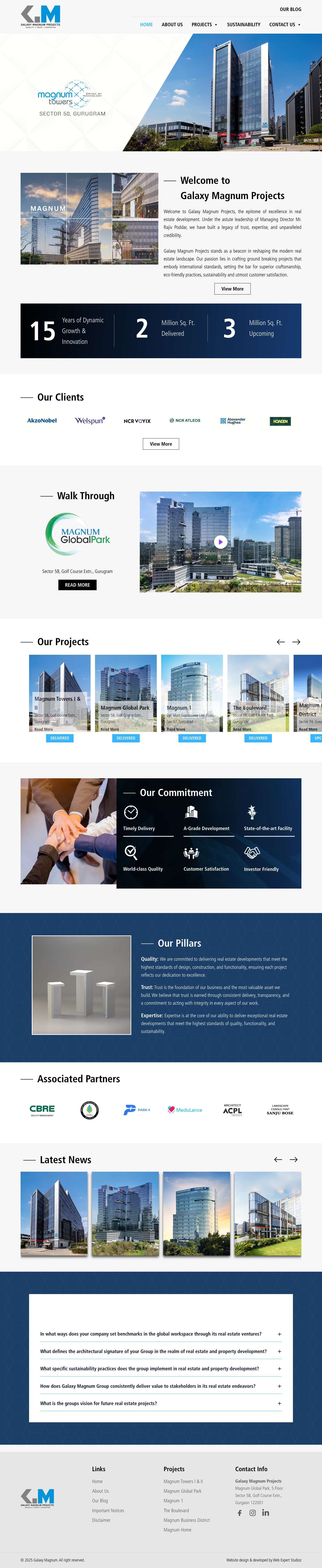 Commercial Property for Sale, Rent and Investment Faridabad, Gurgaon - Full Screenshot