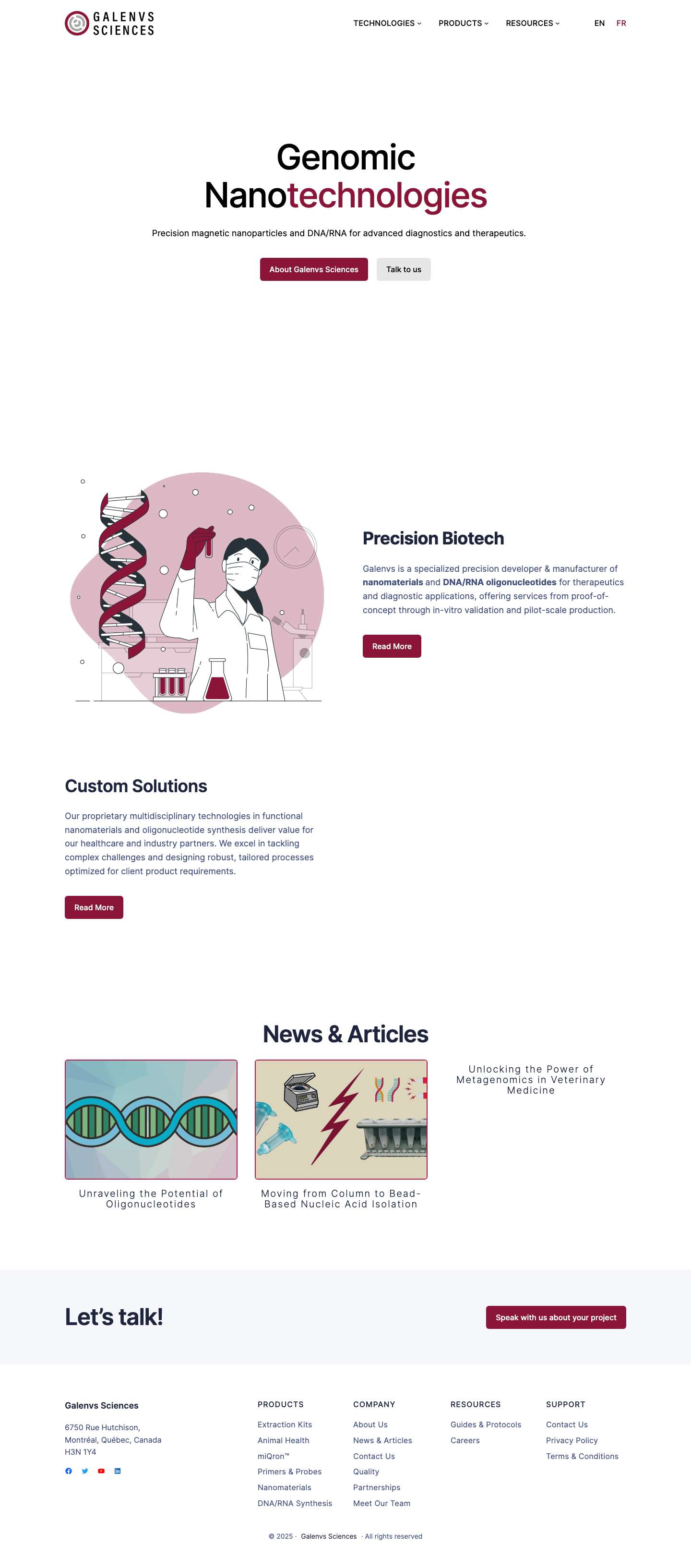 Galenvs Sciences - Full Screenshot