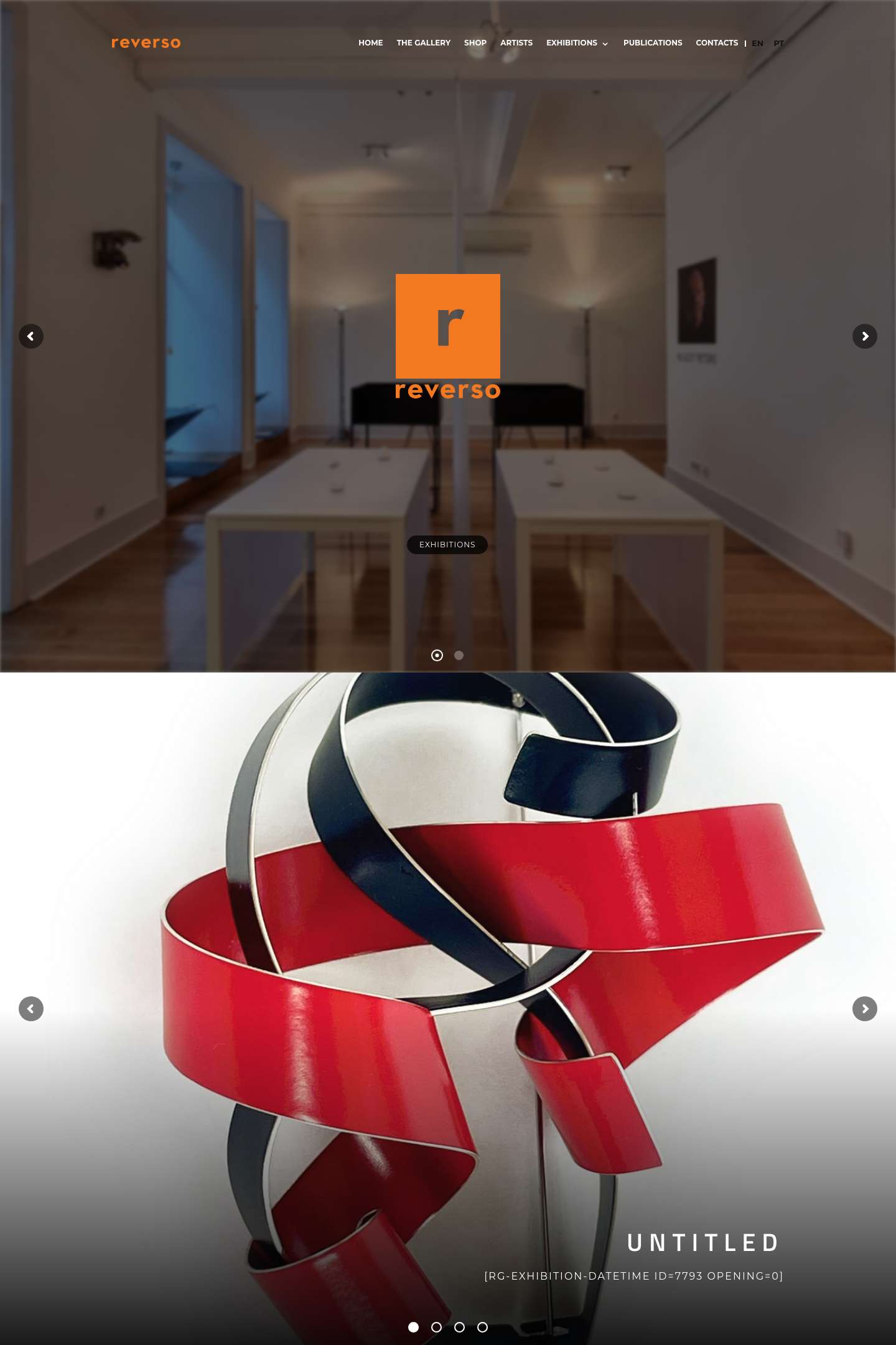 Galeria Reverso - Full Screenshot