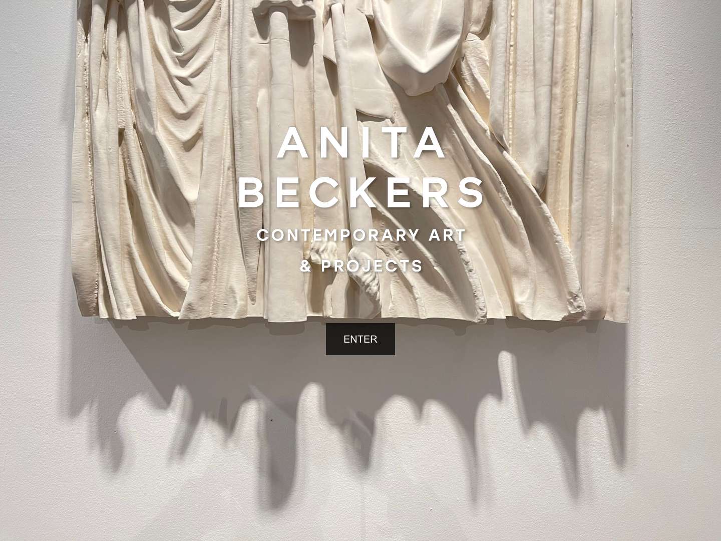 Galerie Anita Beckers I Contemporary Art and Projects - Full Screenshot