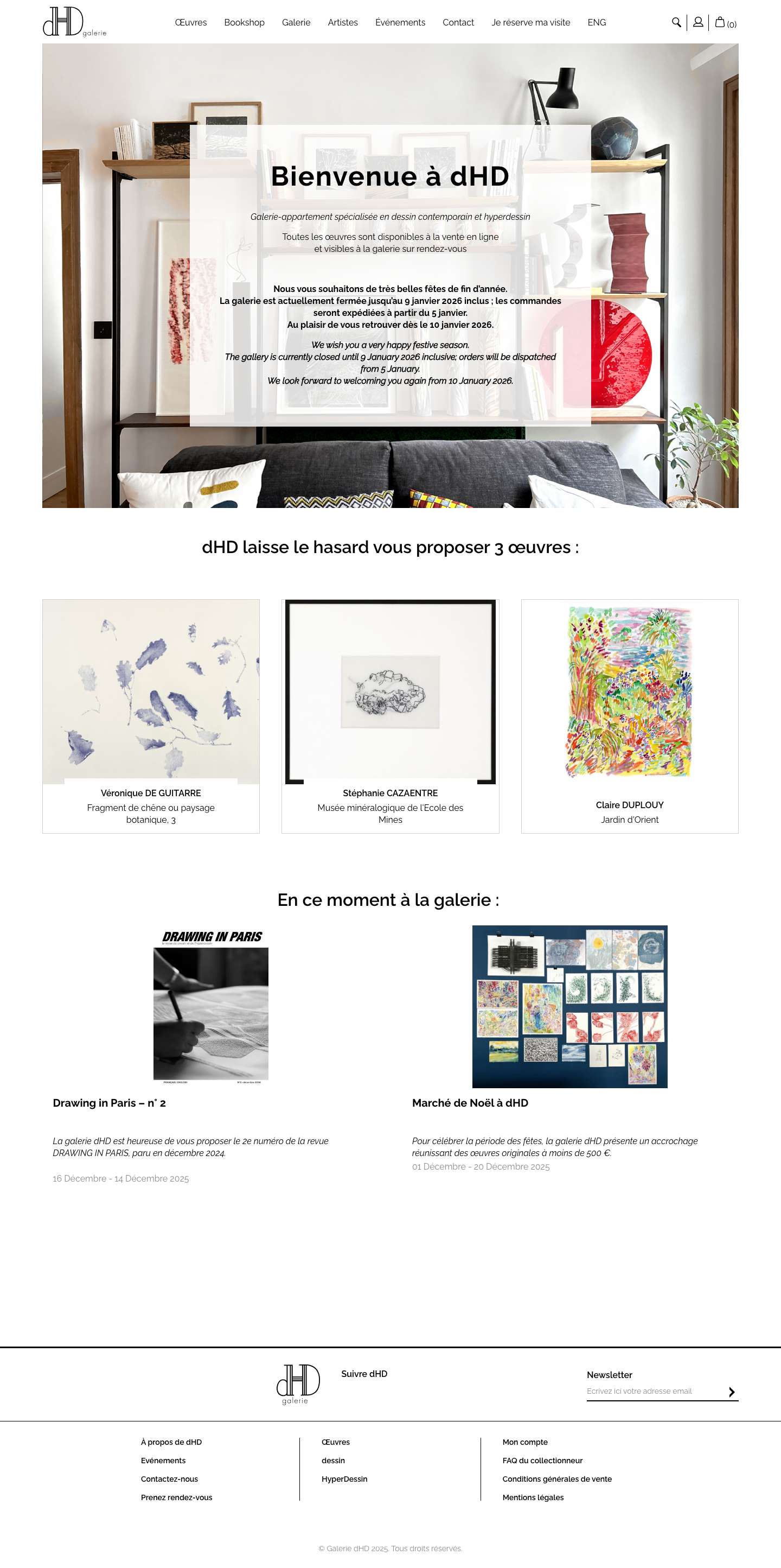 Accueil - Galerie dHD - Full Screenshot