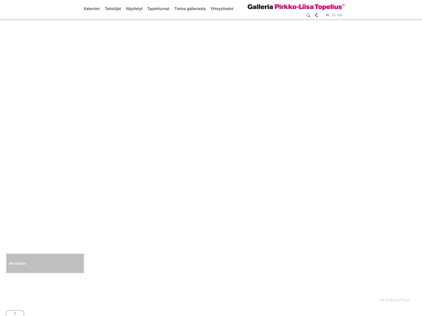 Galleria Pirkko-Liisa Topelius - Full Screenshot