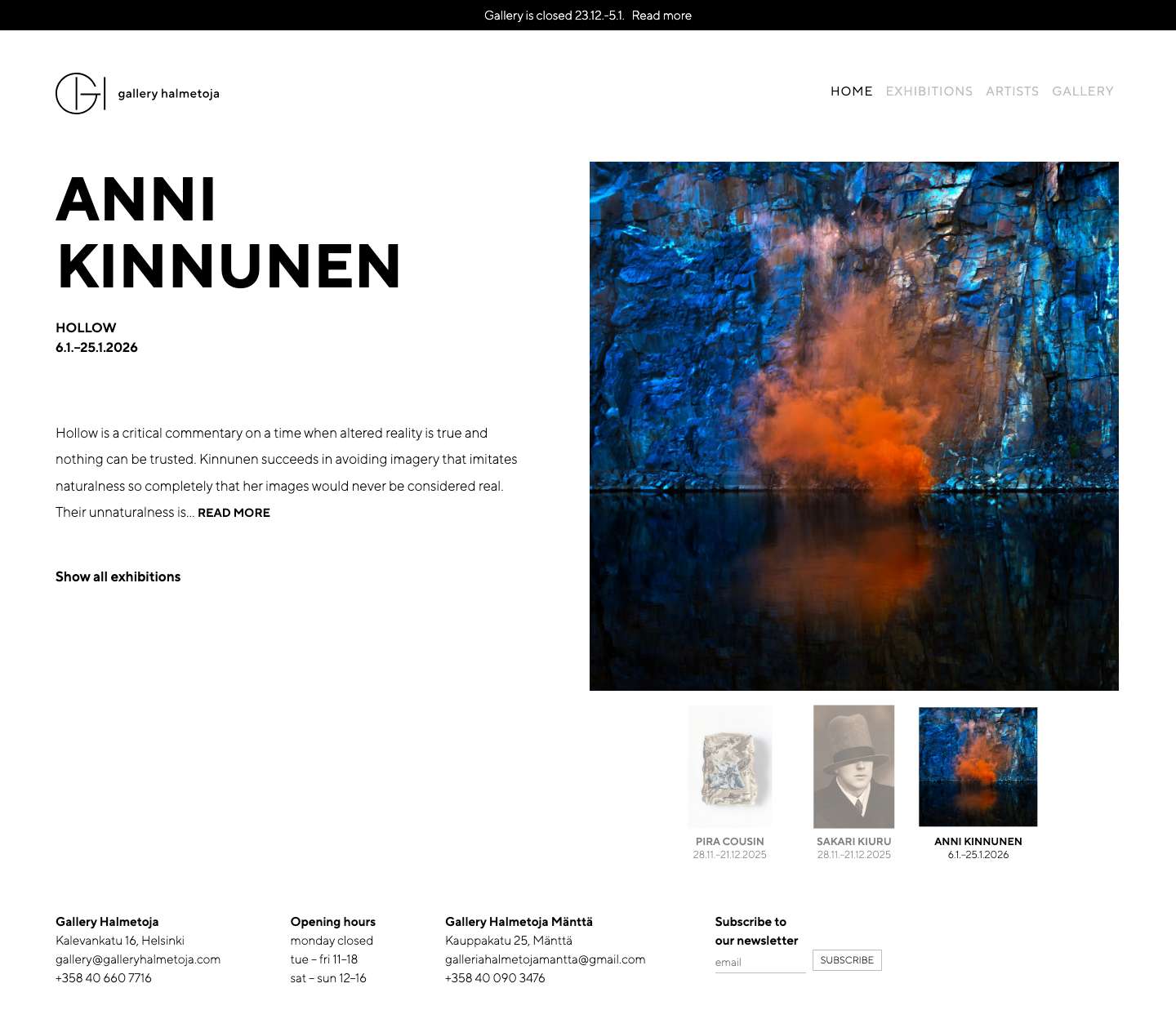 Gallery Halmetoja - Full Screenshot