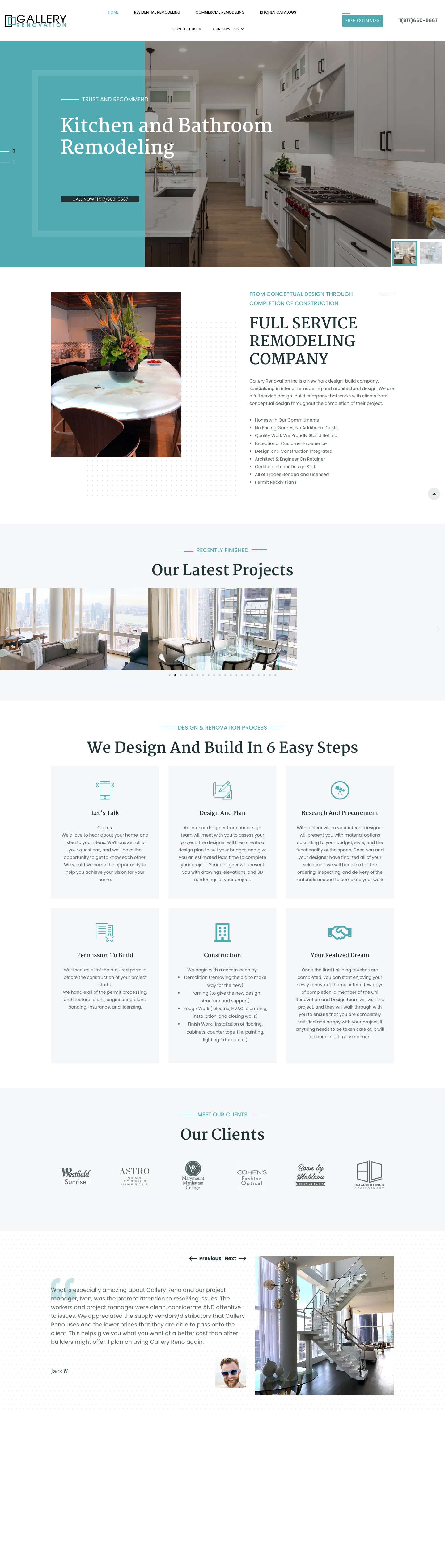 🏗️ Remodeling Company in New York | Brooklyn & Queens Experts ✨ - Full Screenshot