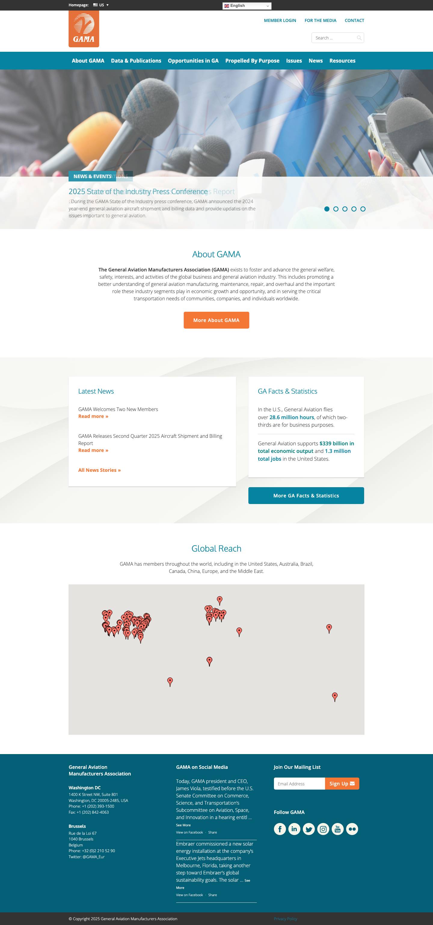 Home - GAMA - Full Screenshot