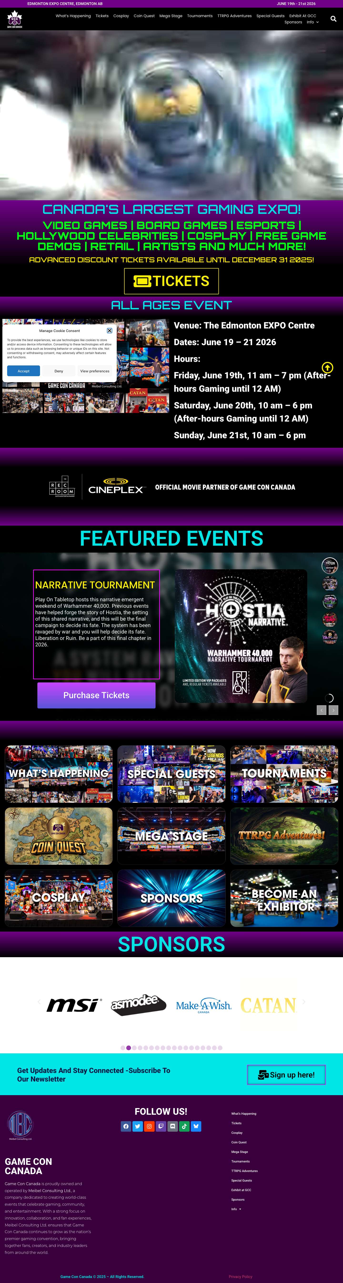 Game Con Canada - Game Con Canada - Full Screenshot