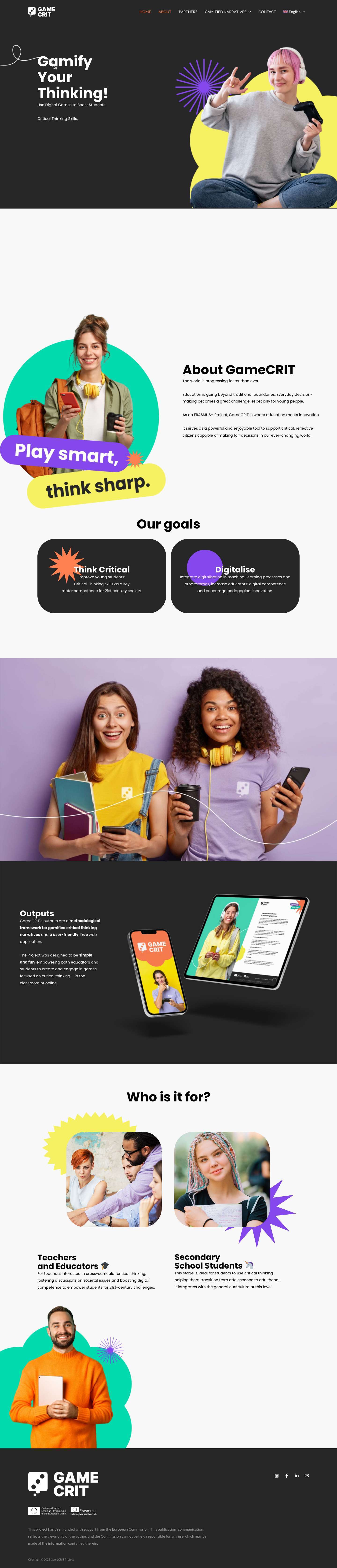 GameCRIT Project Email - Full Screenshot