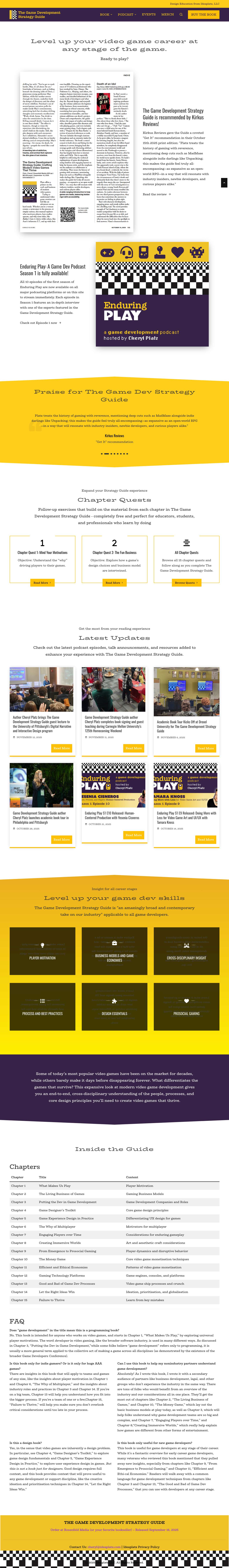Unlock a new skill tree in your game development career - The Game Development Strategy Guide - Full Screenshot