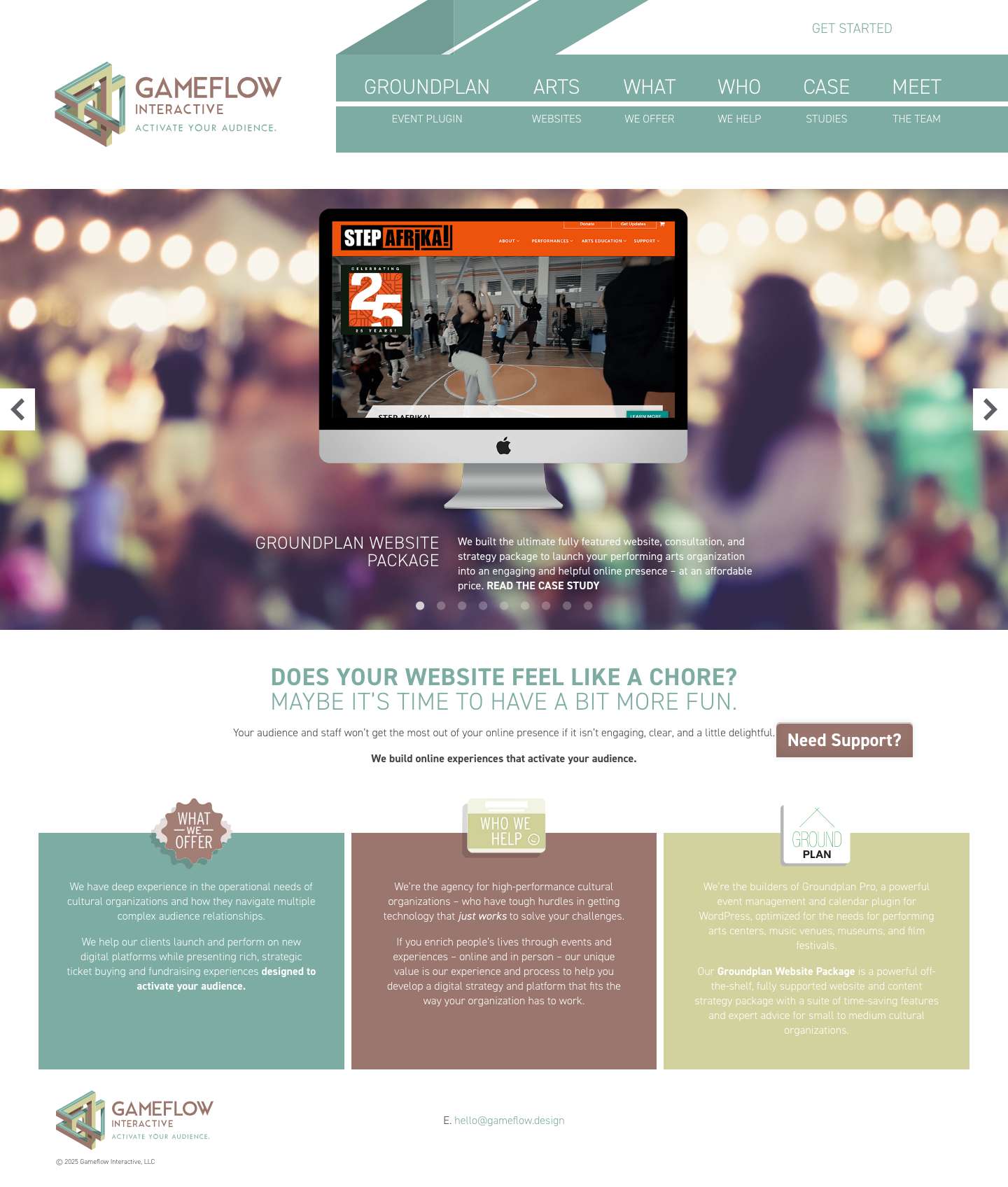 Gameflow Interactive | Activate Your Audience - Full Screenshot
