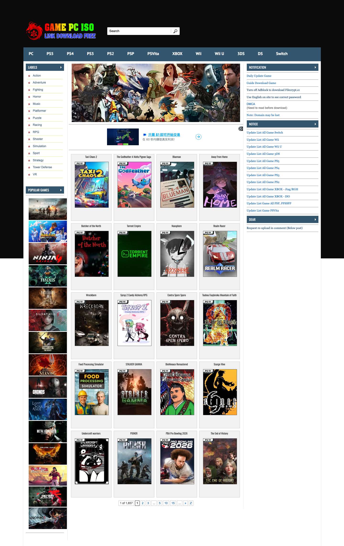 Download Game PC Iso New Free - Direct Links, Google Drive, Torrent, Crack DLC - Full Screenshot